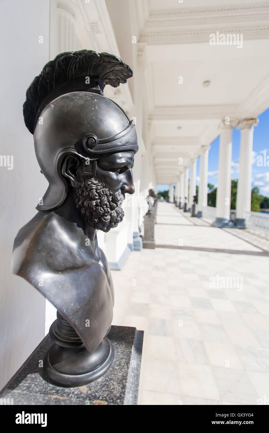 Cameron-Galerie im königlichen Park Catherine Sankt Petersburg Stockfoto