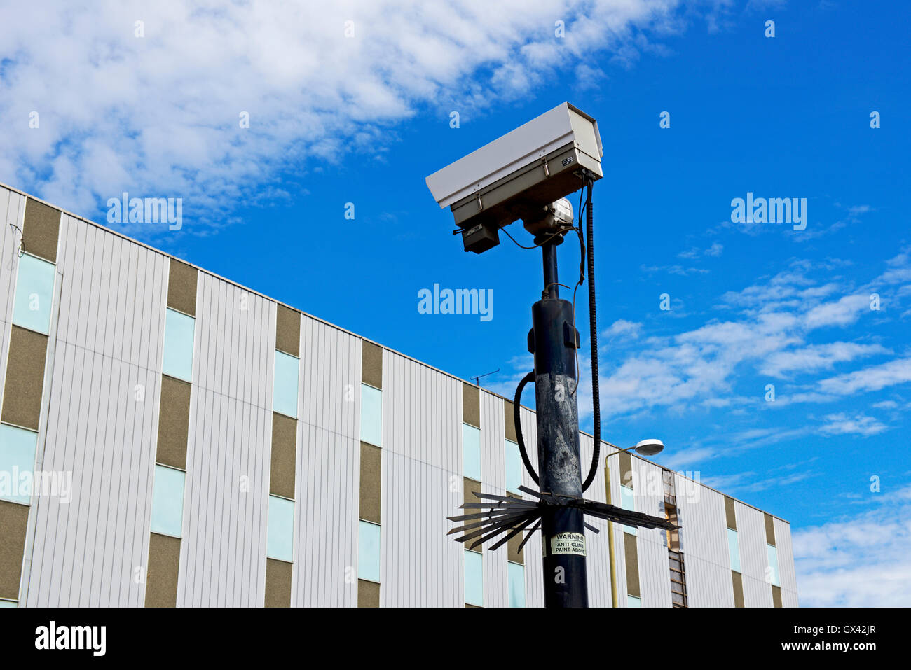 CCTV-Kamera, England UK Stockfoto