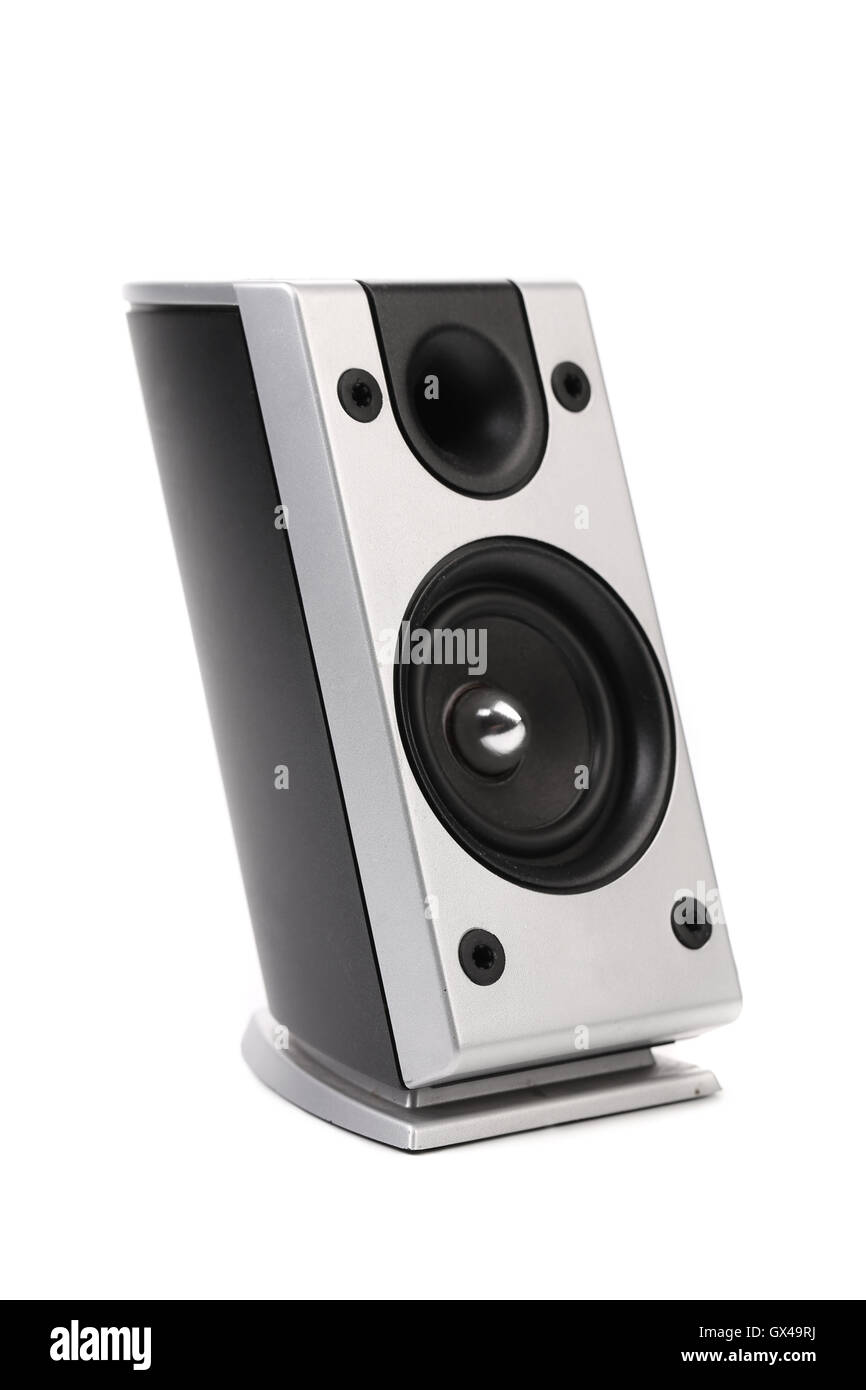 Audio-Lautsprecher isoliert Stockfoto