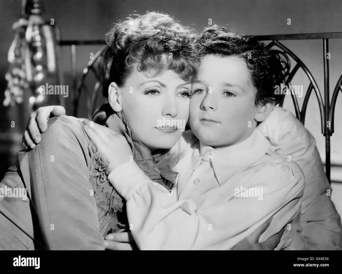 ANNA KARENINA 1935 MGM Film mit Greta Garbo und Freddie Bartholomew Stockfoto
