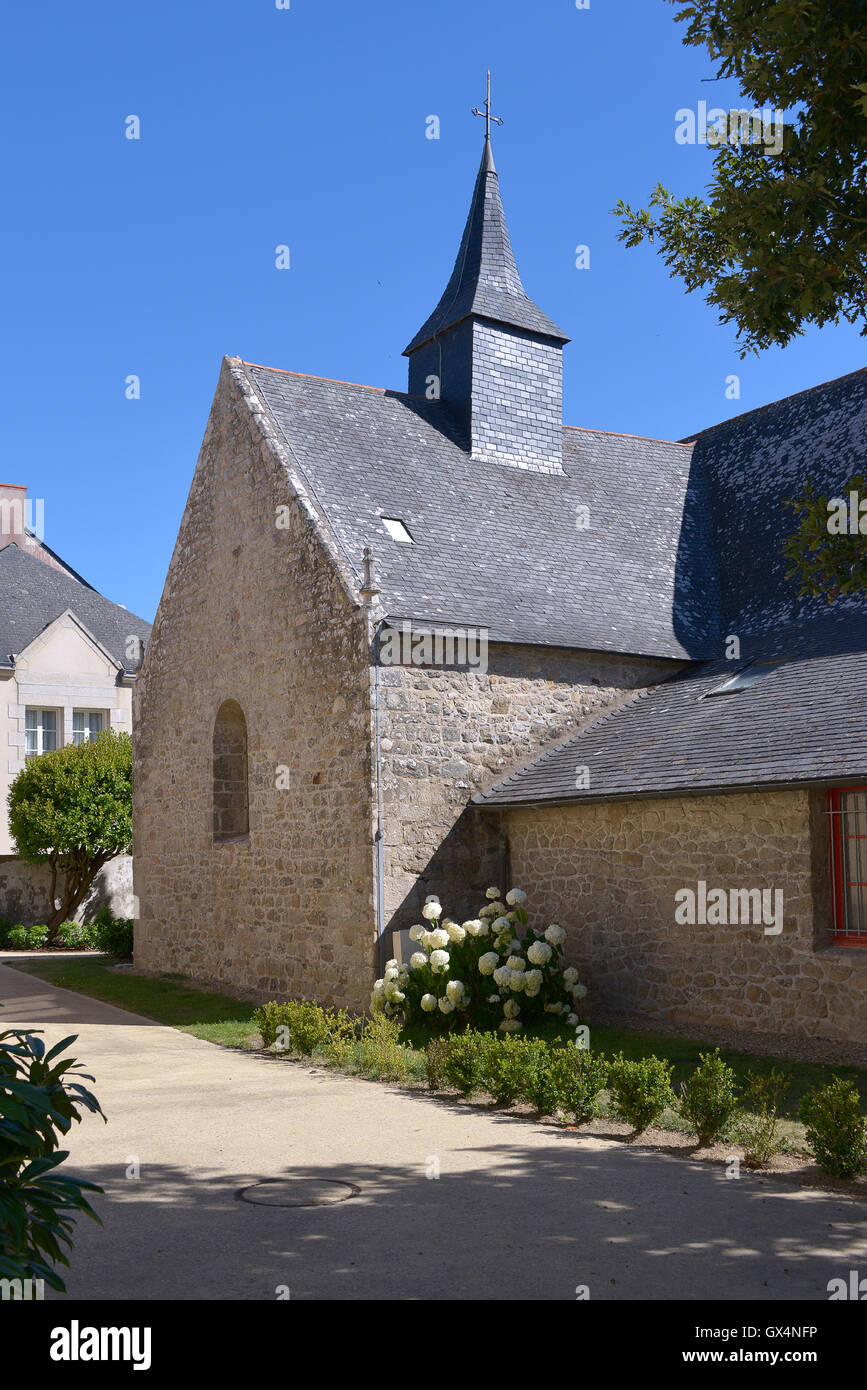 Kapelle von Le Pouliguen in Frankreich Stockfoto