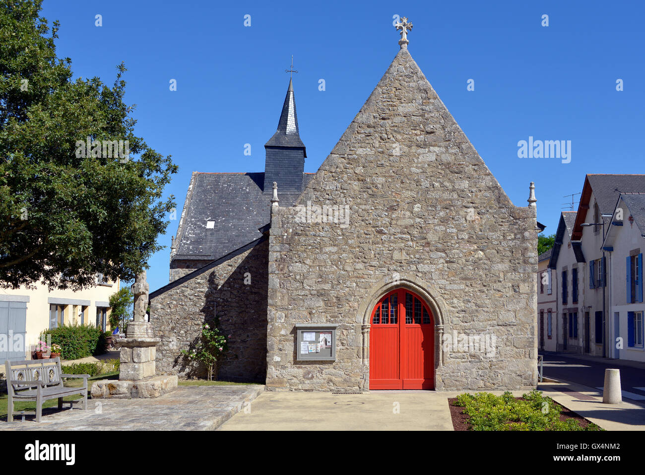 Kapelle von Le Pouliguen in Frankreich Stockfoto