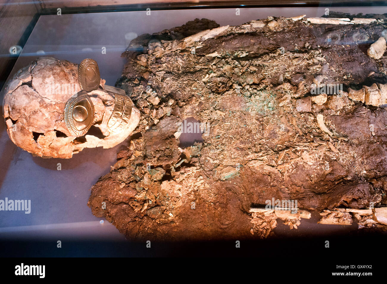 Museum der Königsgräber von Herrn von Sipan, Lambayeque, Chiclayo, Peru. Stockfoto