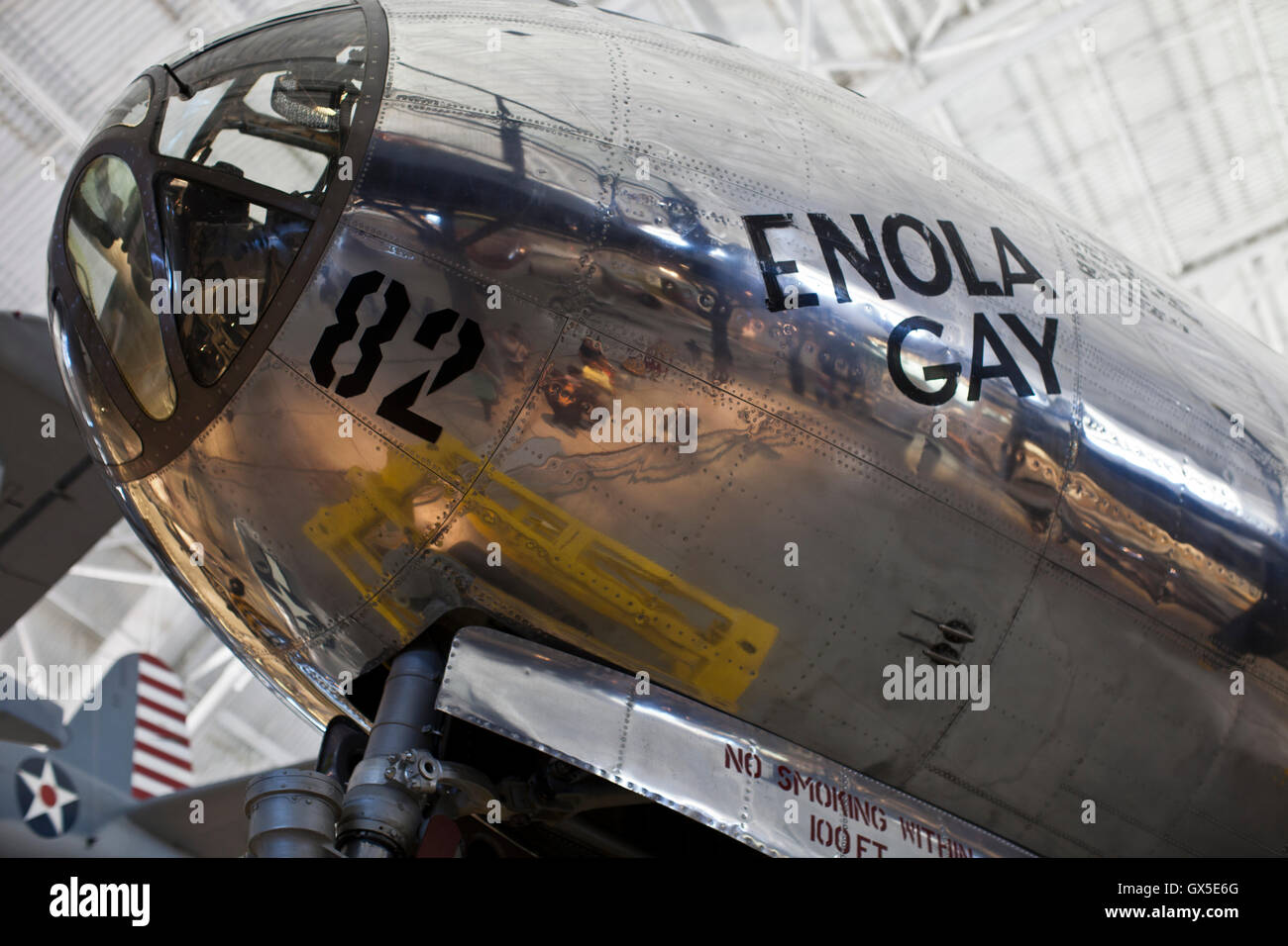 Superfortress Enola Gay, B29, an Udvar-Hazy Stockfotografie - Alamy