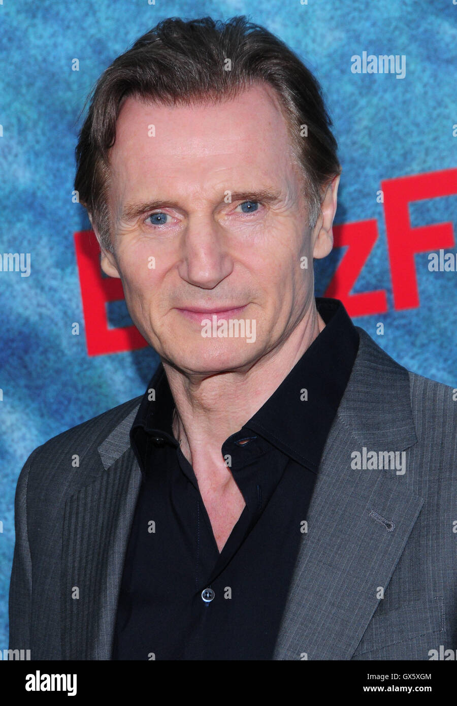 Die Untiefen Weltpremiere auf der AMC Loews Lincoln Square - Ankünfte Featuring: Liam Neeson Where: New York, Vereinigte Staaten von Amerika bei: 21. Juni 2016 Stockfoto