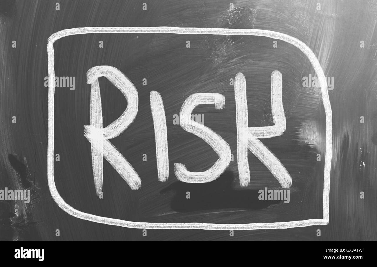 Risk-Konzept Stockfoto