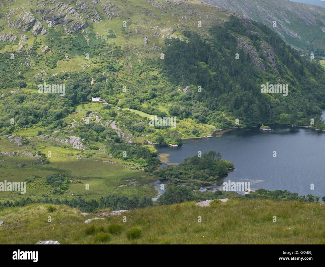 Caha Berge, Glanmore lake Stockfoto