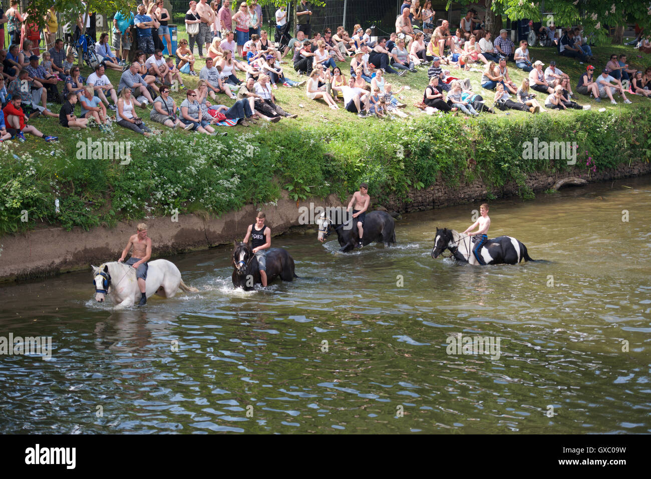 Appleby Pferdemesse Stockfoto