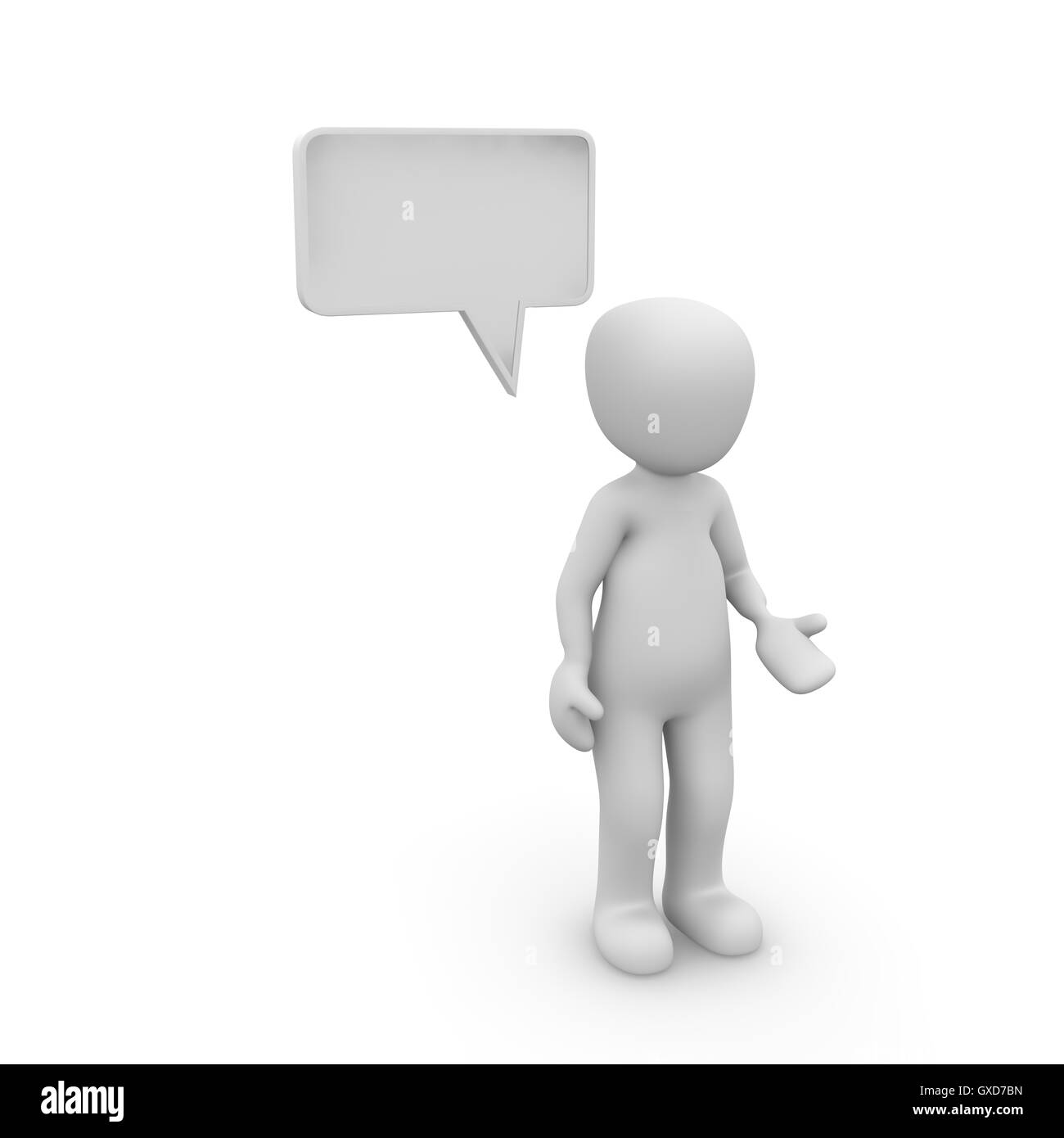 Sprechblasen 3 Stockfoto