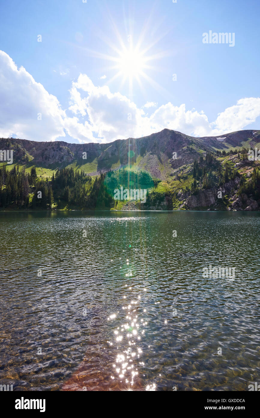 Parika See, nie Sommer Wildnis, Colorado, USA Stockfoto