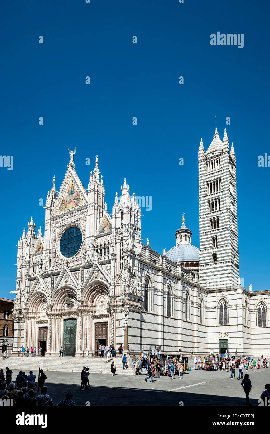 Dom von Siena Stockfoto