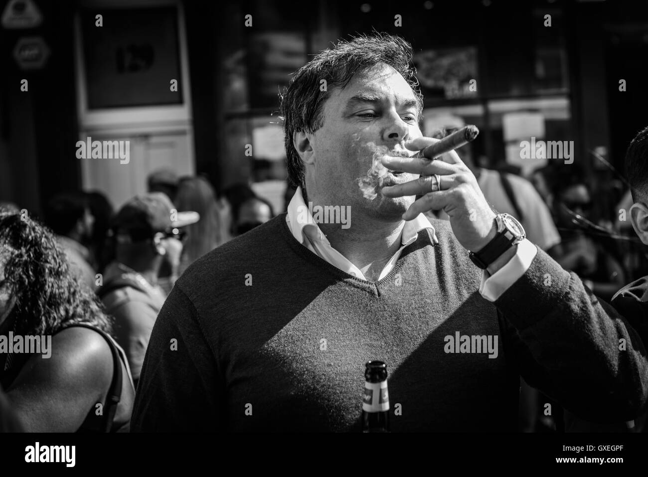 Teilnehmer am Notthin Hill Karneval 2016 Stockfoto
