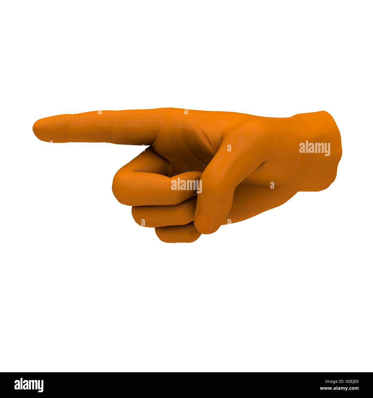 Handzeichen 2 Stockfoto