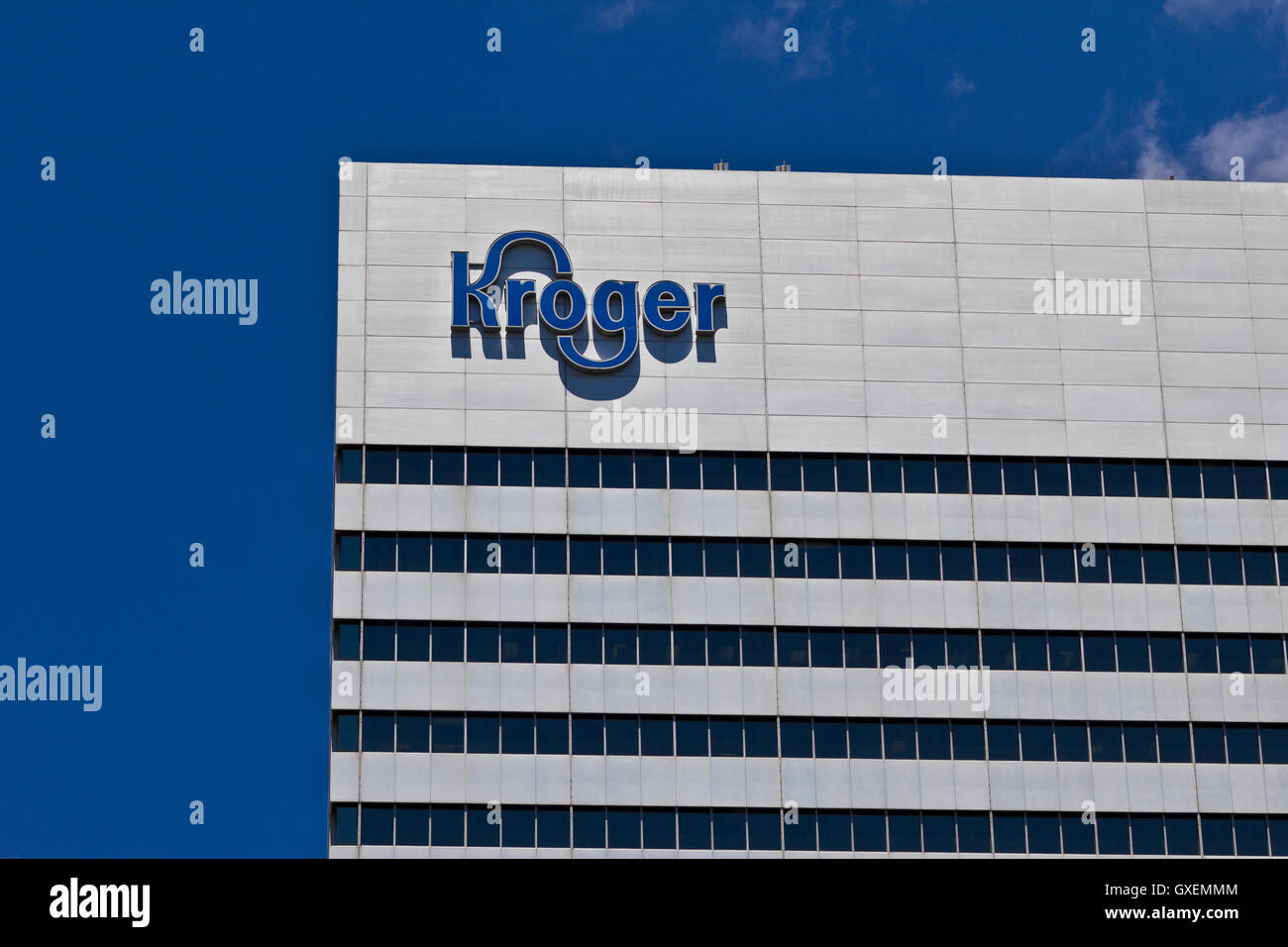 Cincinnati - ca. Juni 2016: Unternehmenszentrale Kroger Firma ich Stockfoto