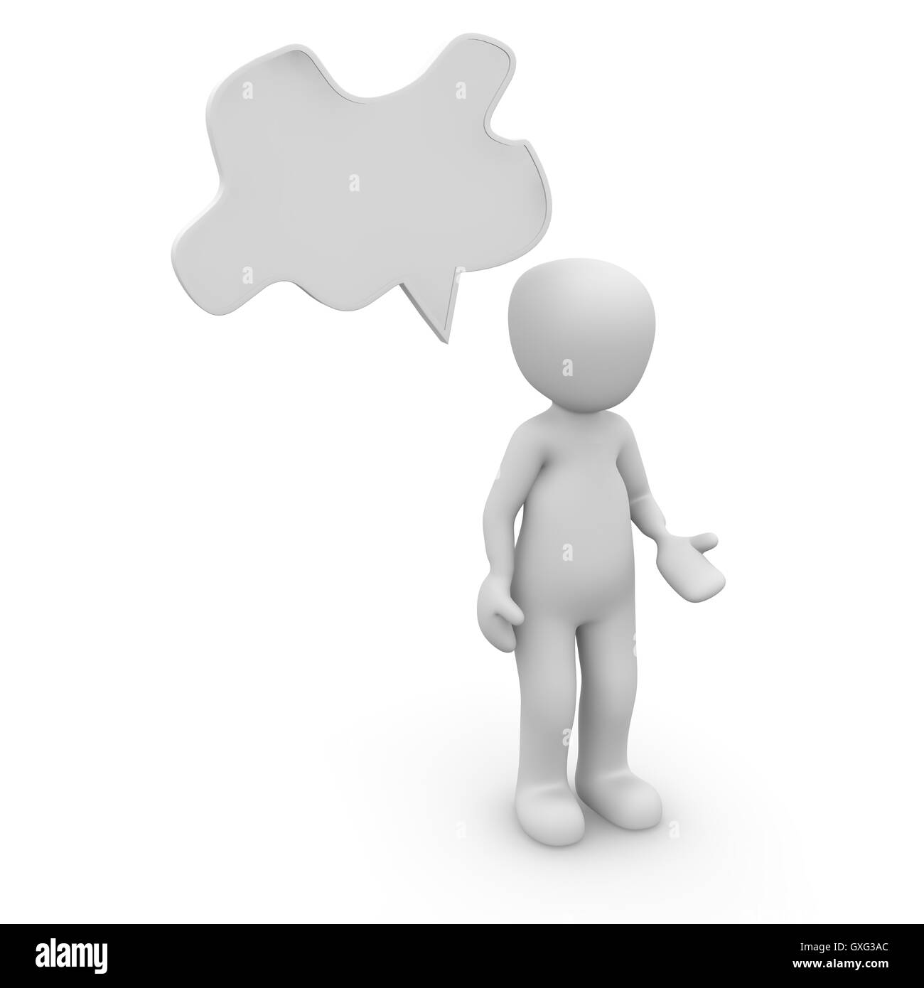 Sprechblasen 1 Stockfoto