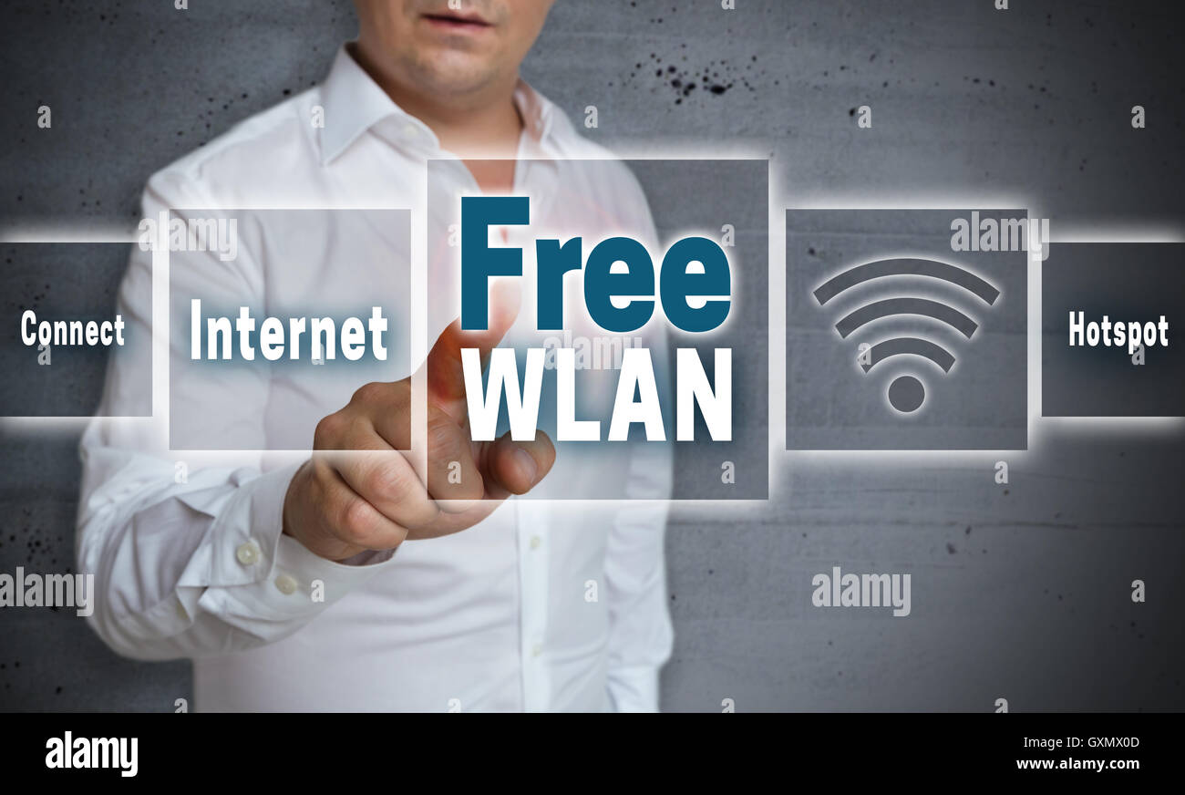Gratis Wlan Touchscreen Konzept Hintergrund. Stockfoto Gratis Wlan Touchscreen Konzept Hintergrund. Stockfoto