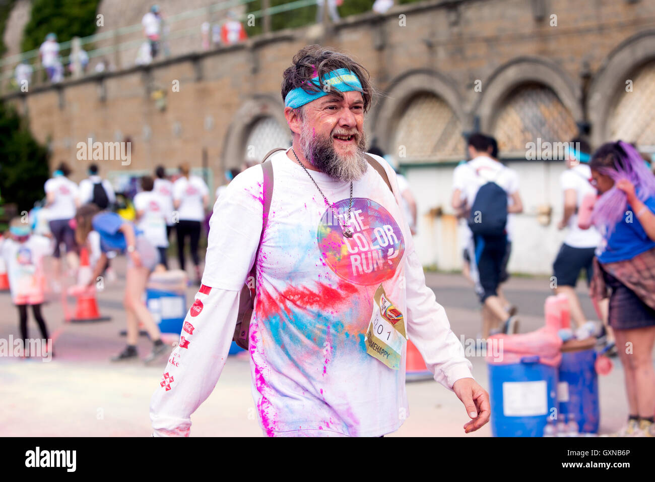 Dies ist die Farbe laufen, Brighton 2016 Stockfoto