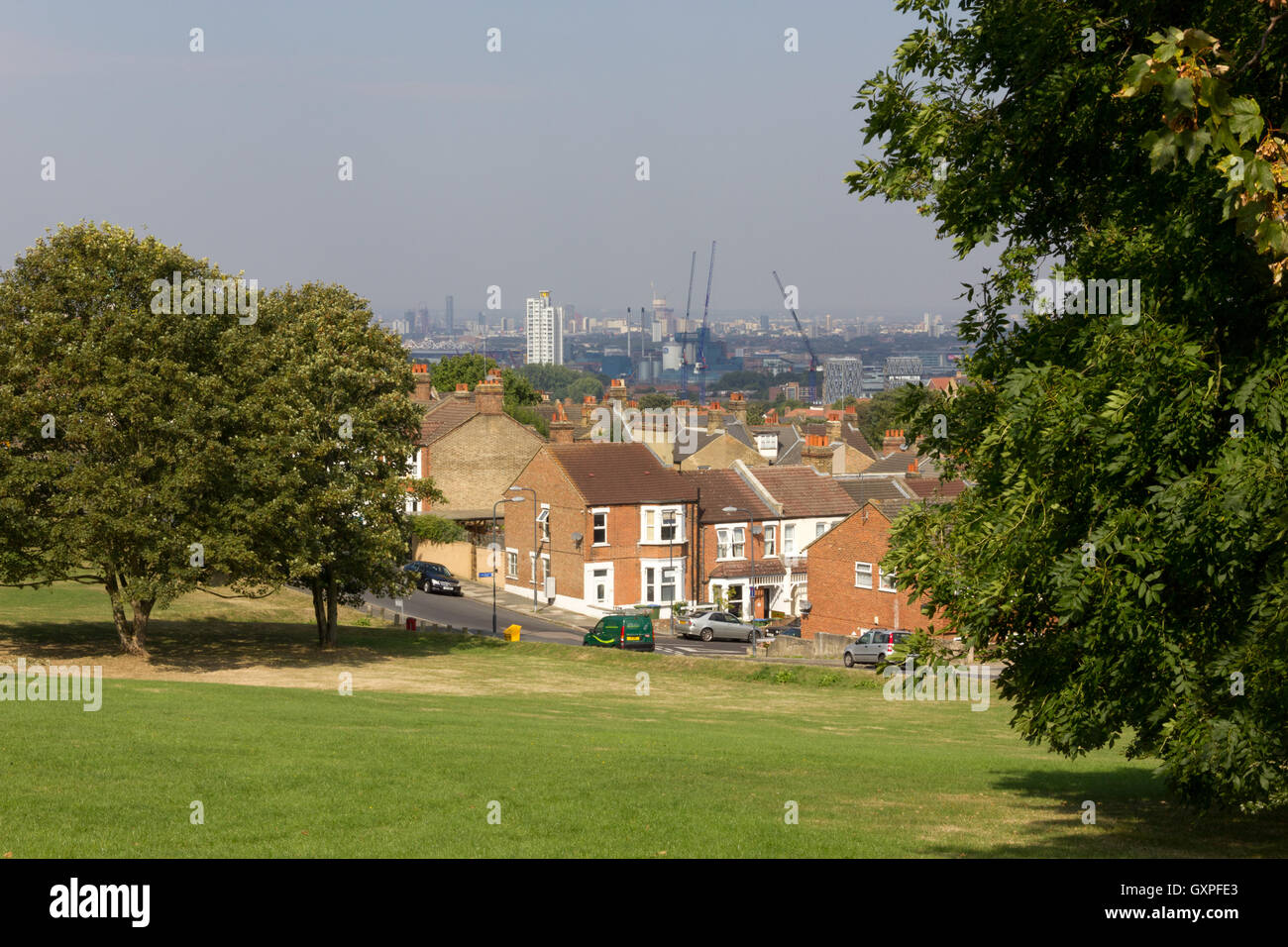 Häuser in Plumstead, Südost-London Stockfoto