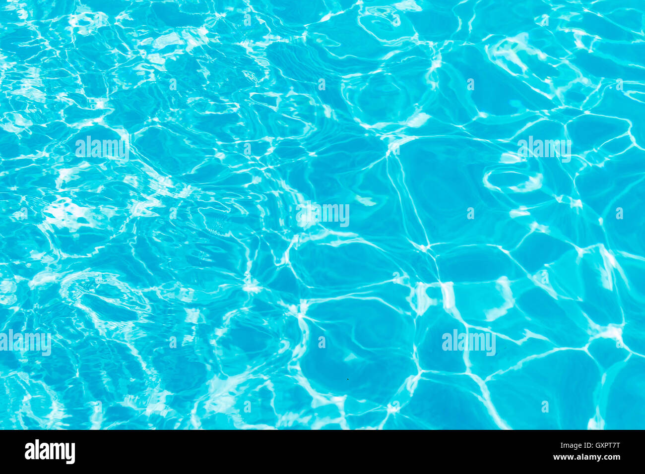 Pool Wasser Hintergrund. Stockfoto