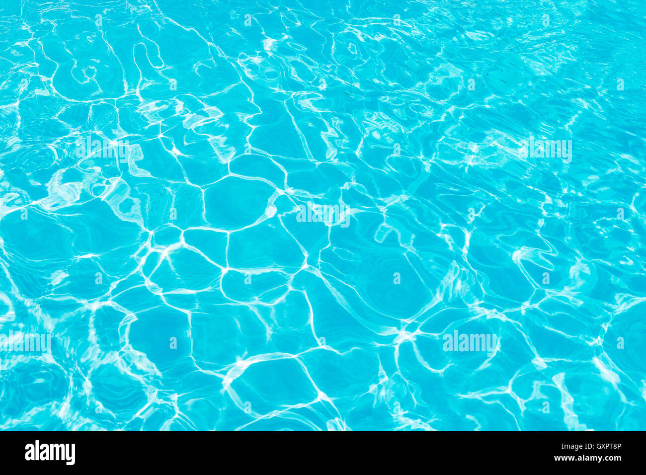 Pool Wasser Hintergrund. Stockfoto