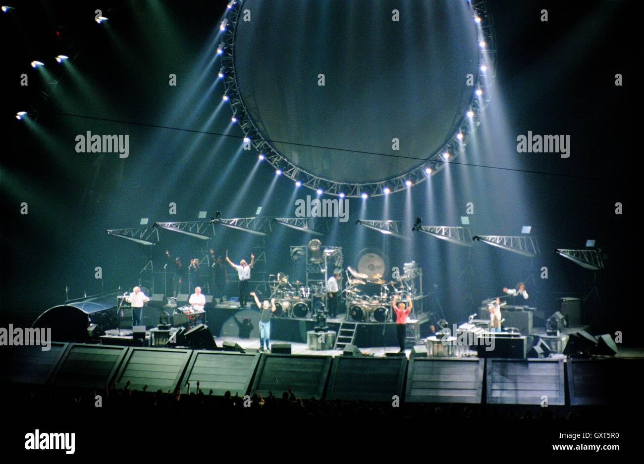 Pink Floyd Live in Earls Court, London, Großbritannien - Oktober 1994. Stockfoto