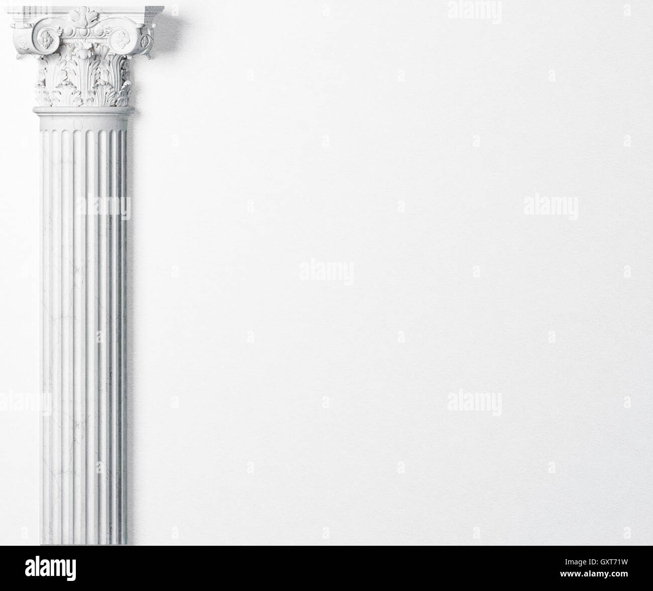 antike Säule Stockfoto