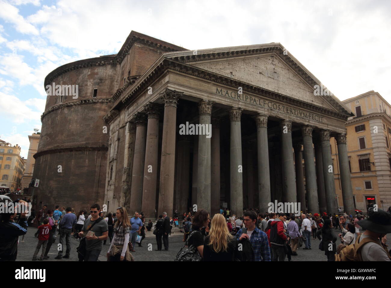 Das Pantheon, Geschichte, Reisen, Rom, Roma, Italien Stockfoto