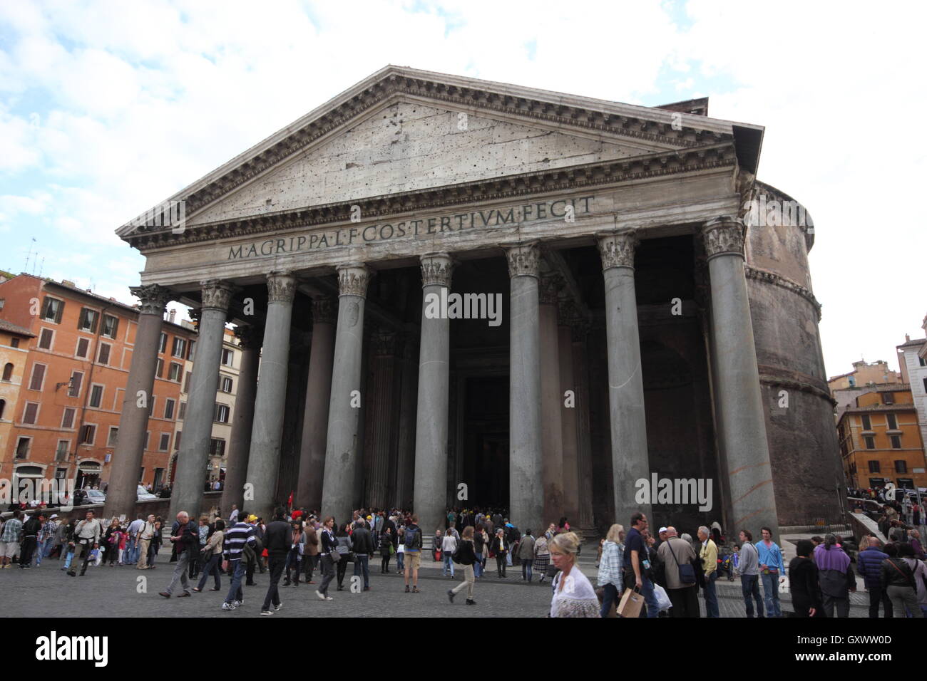 Das Pantheon, Geschichte, Reisen, Rom, Roma, Italien Stockfoto