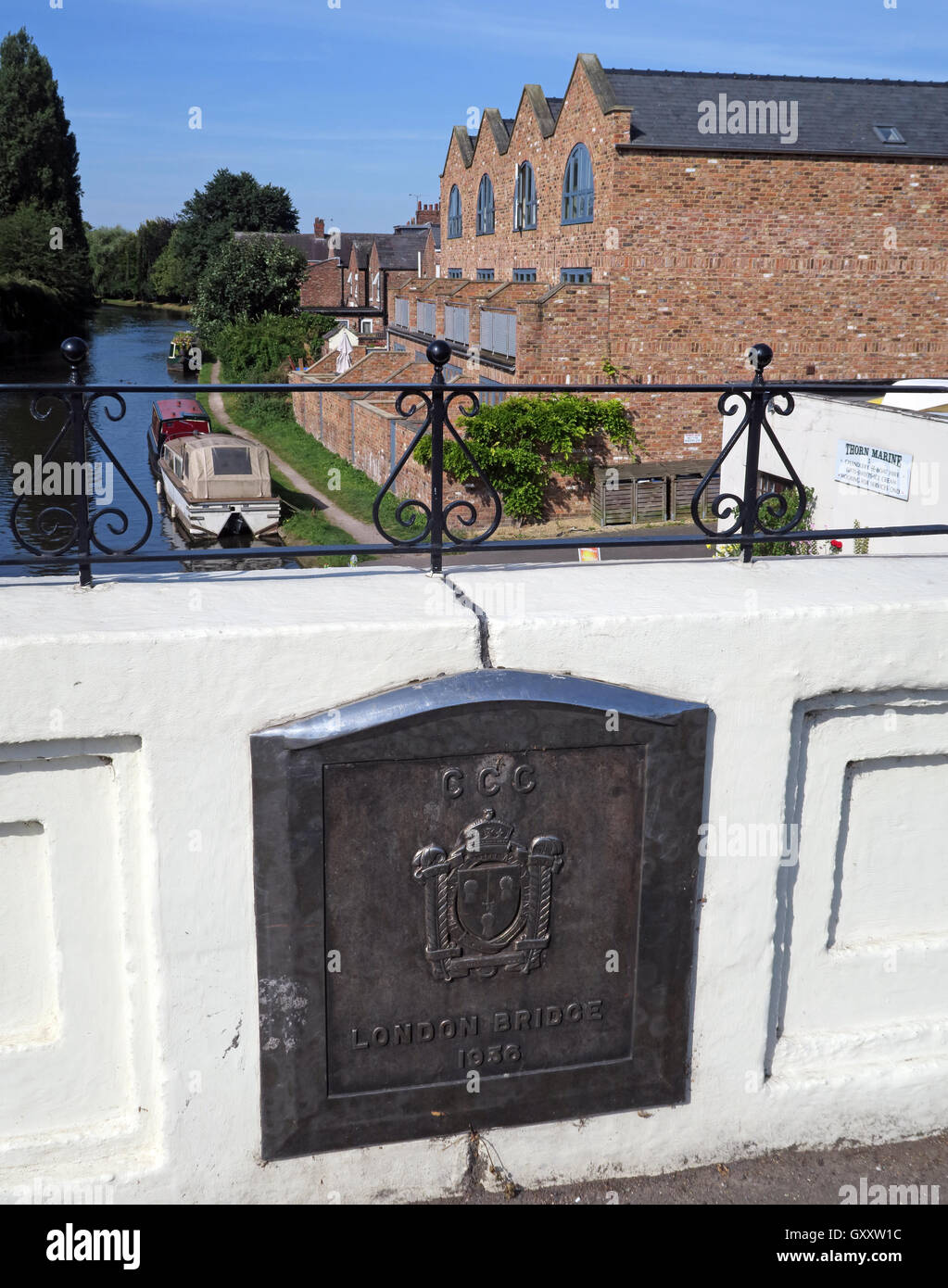 London Bridge, A49, Stockton Heide Dorf, Warrington, Cheshire, England Stockfoto