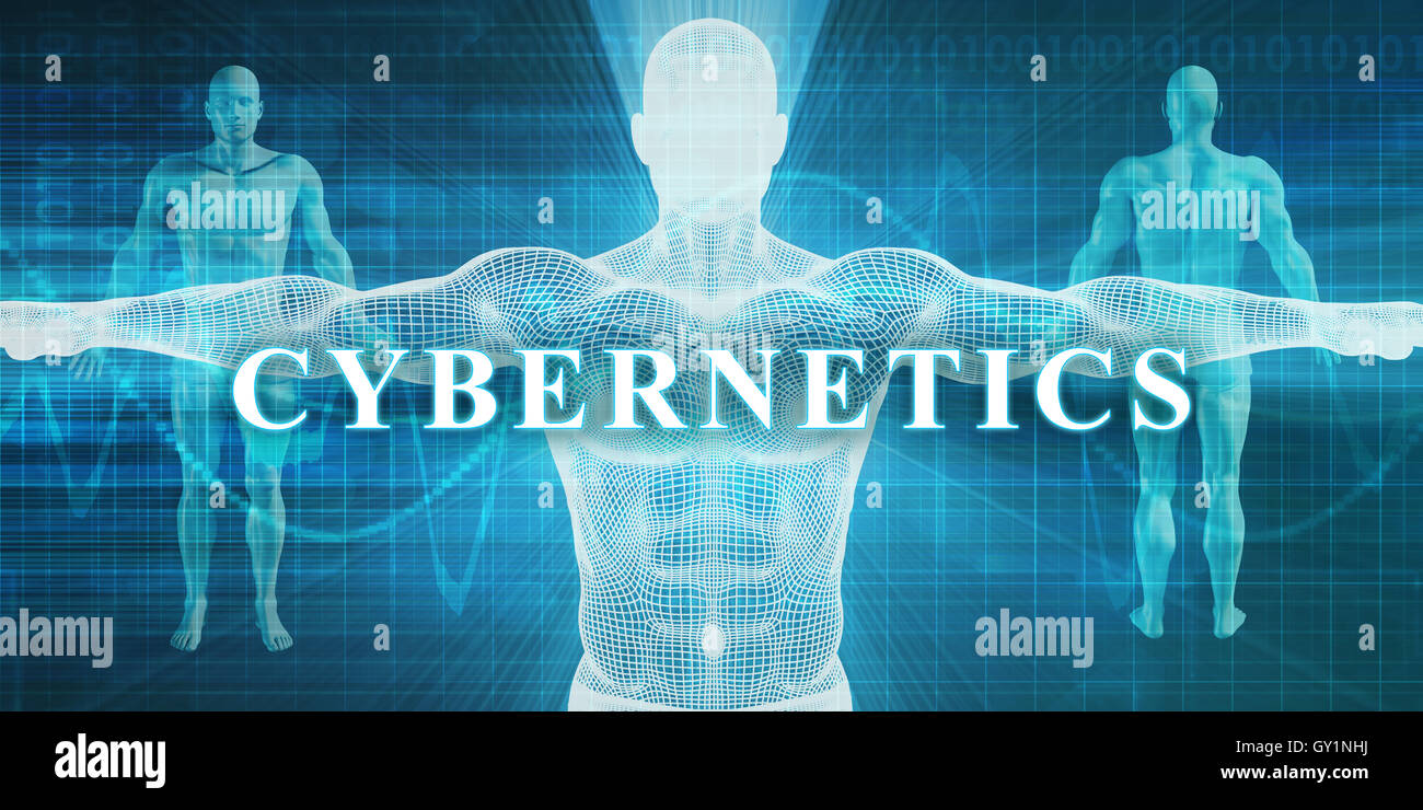 Kybernetik als medizinisches Spezialgebiet oder Abteilung Stockfoto