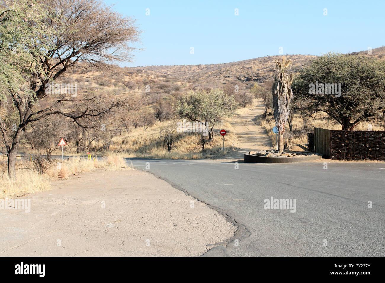 Daan Viljoen Wildpark, Namibia, August 2016 Stockfoto