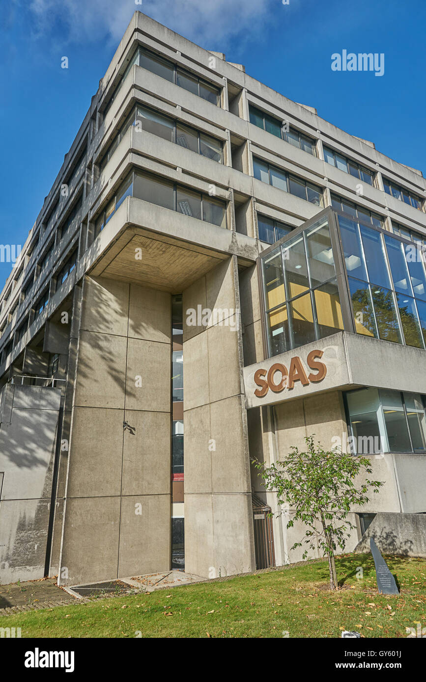 SOAS, School of African and Oriental Studies, London Stockfoto