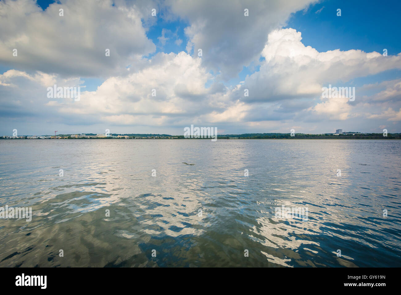 Potomac River, in Alexandria, Virginia. Stockfoto