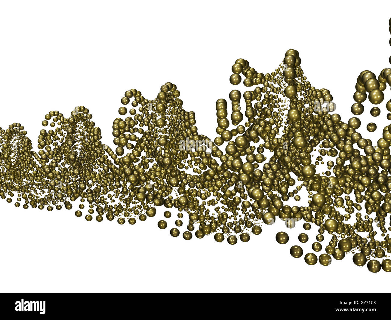 Golden Helix Stockfoto