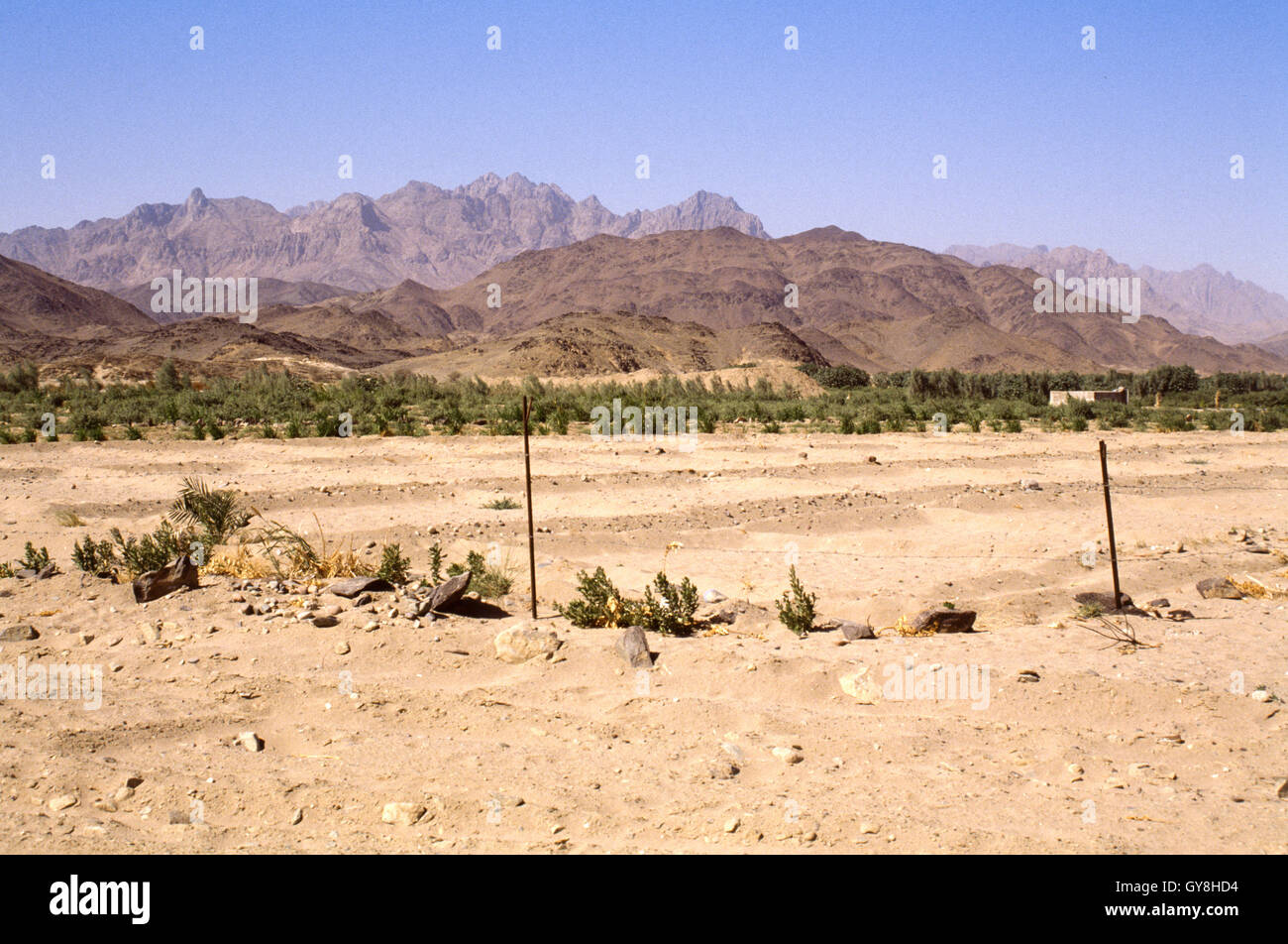 Ruinen einer alten Stadt im Westen von Yanbu, Saudi-Arabien Stockfoto