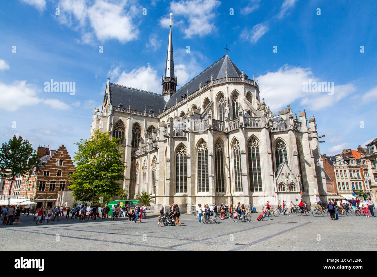 Leuven, Belgien, Provinz Flämisch-Brabant, Sint-Pieters-Kerk, St. Peterskirche, Stockfoto