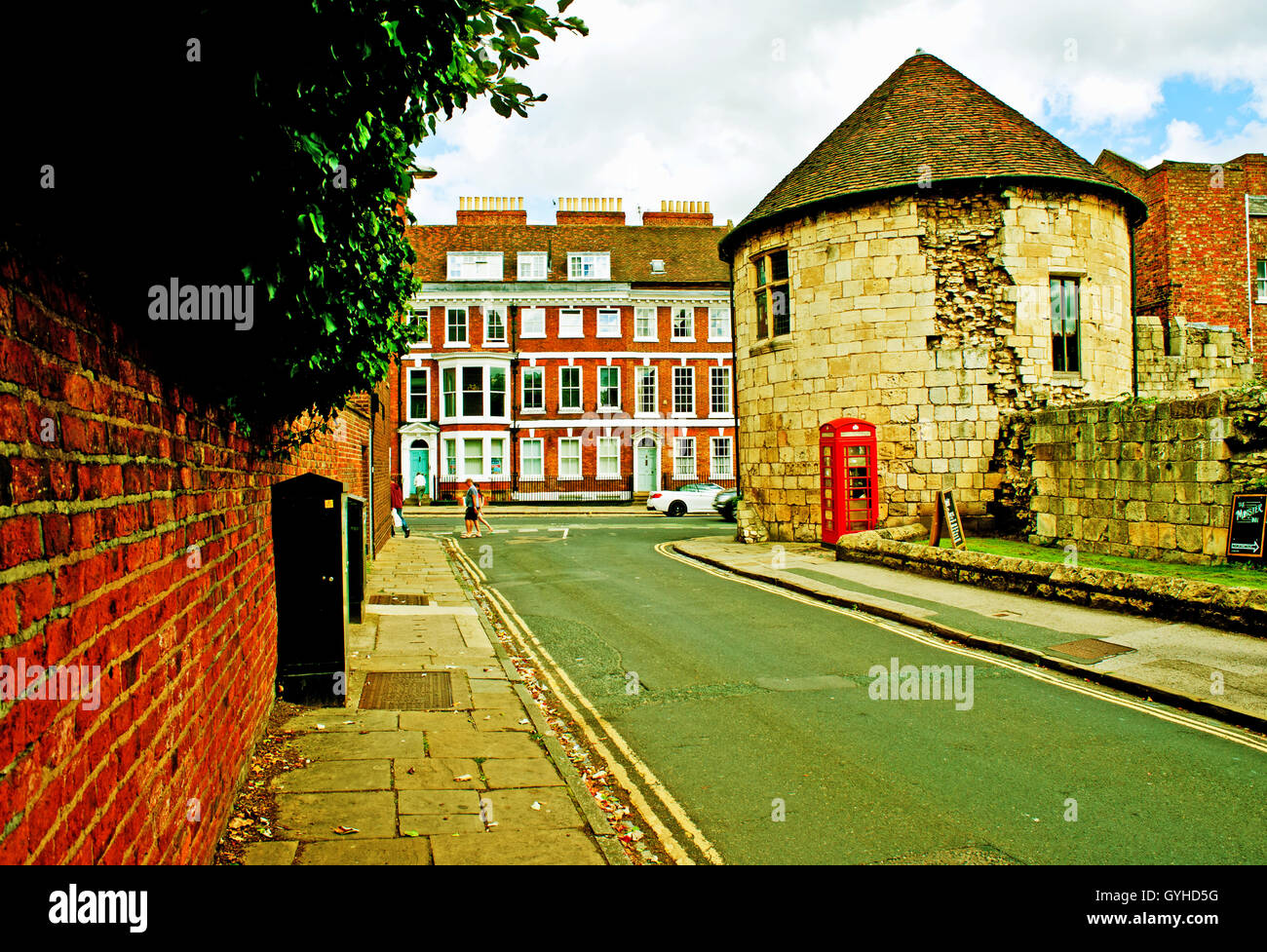 Marygate, York Stockfoto