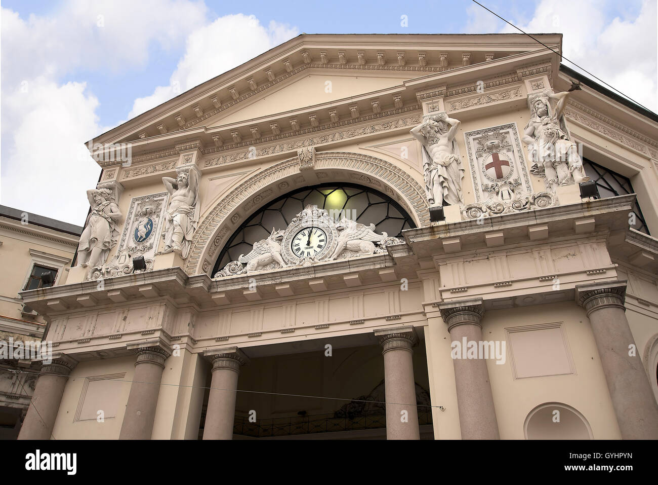 Genova Piazza Principe Bahnhof ist der Hauptbahnhof von Genua und liegt am Piazza Acquaverde in Genua Italien Stockfoto