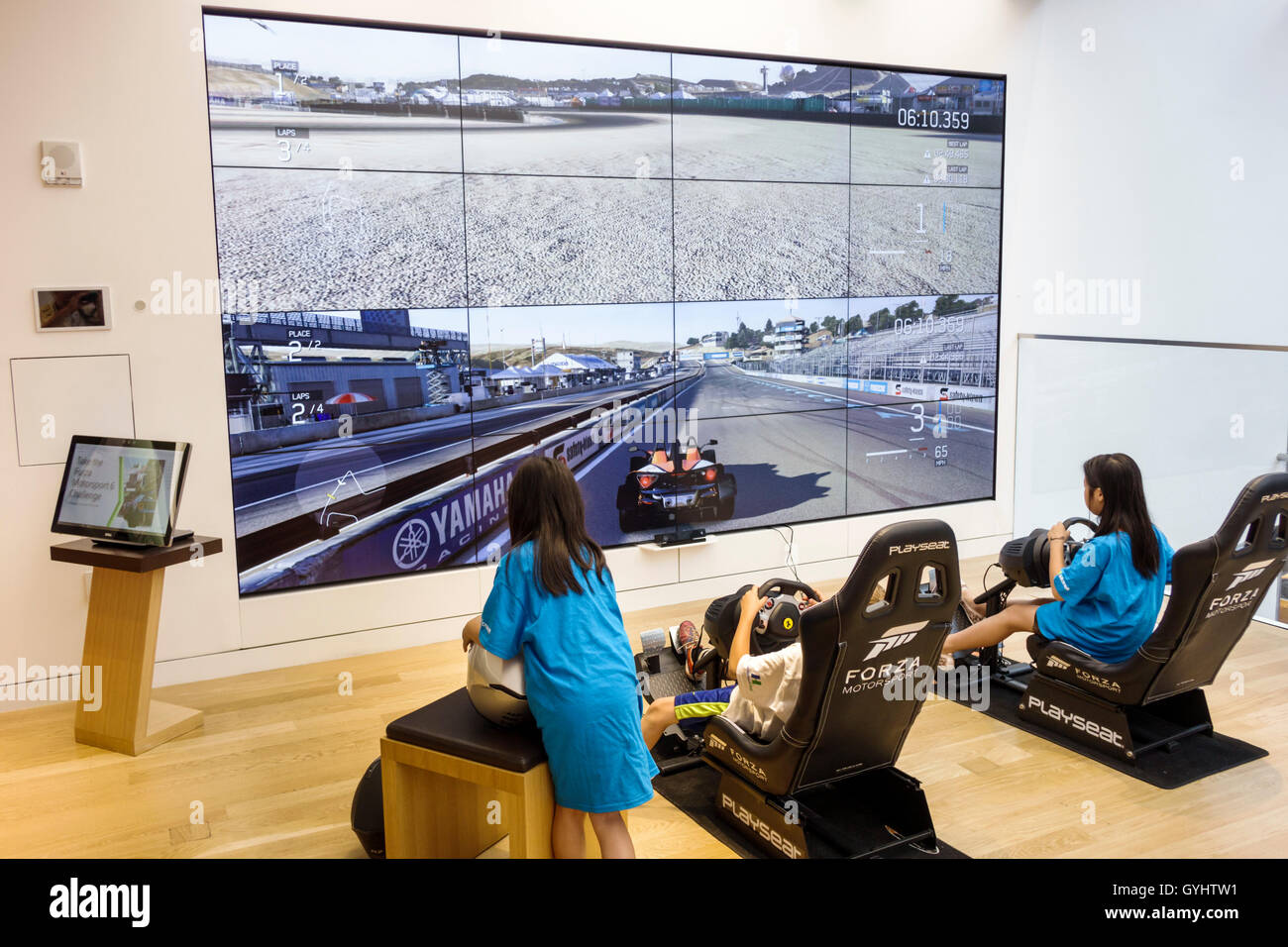 New York City, NY NYC Manhattan, Midtown, Fifth Avenue, Shopping Shopper Shopper Shop Shops Market Buying Selling, Store Stores Business Businesses, Micros Stockfoto