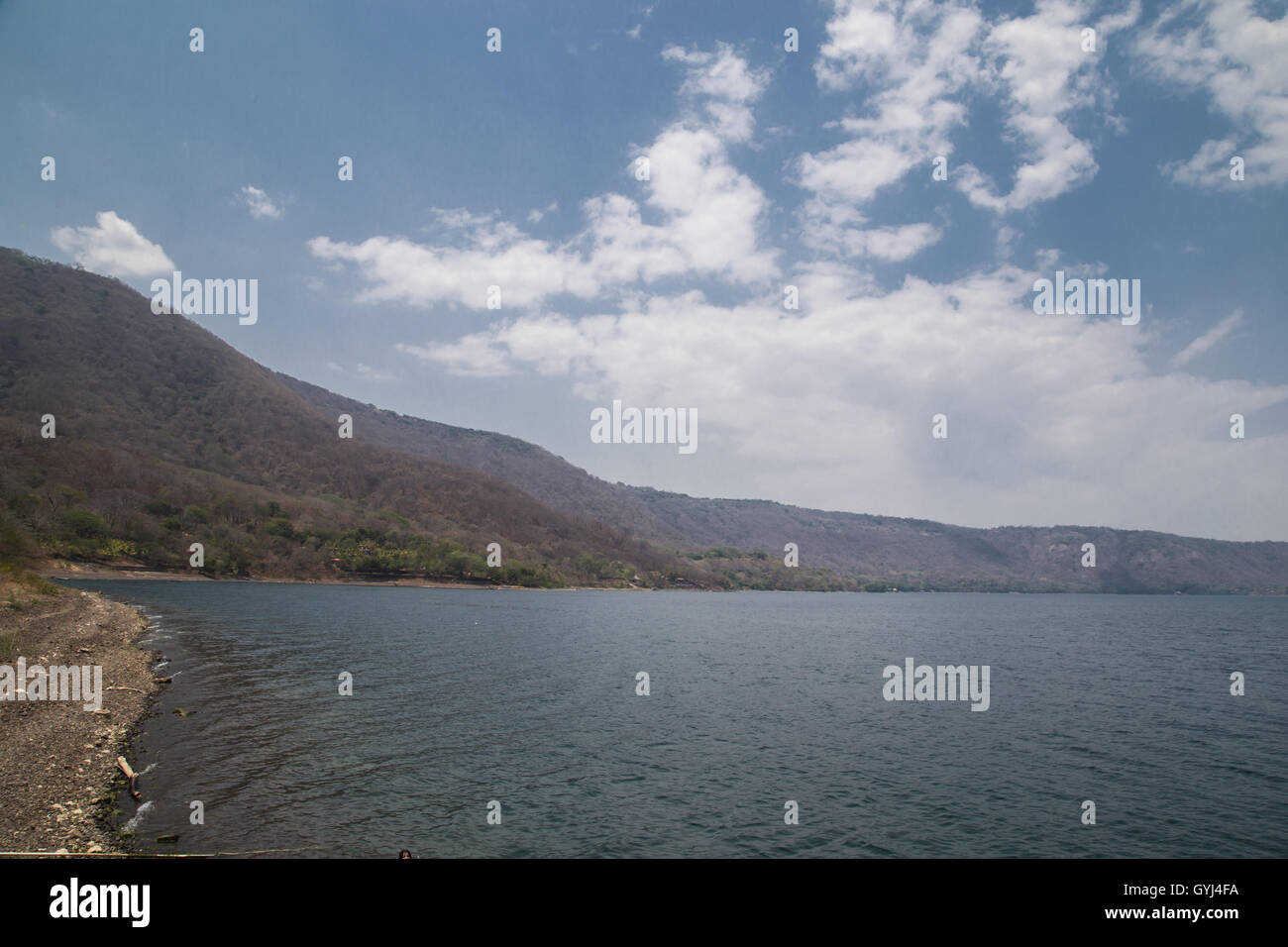 Lake Laguna de Apoyo, Nicaragua Stockfoto