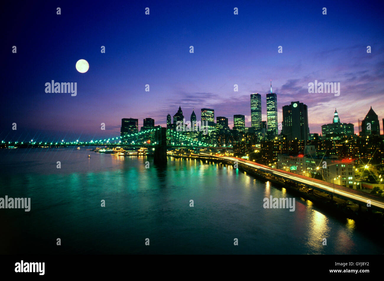 Lower Manhattan New York City, Wall Street, Stockfoto