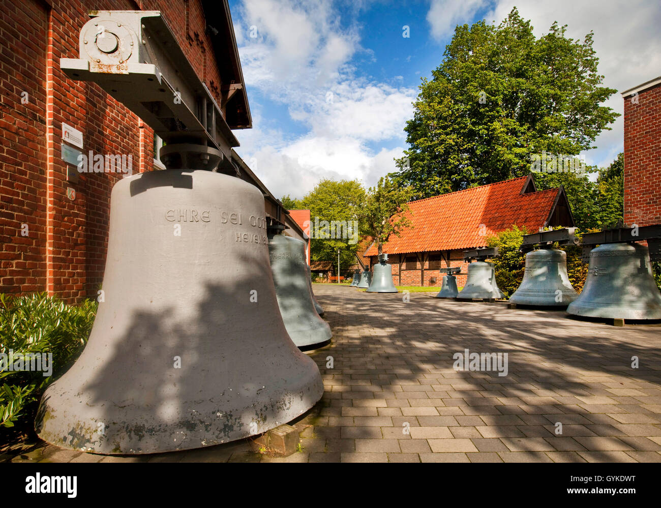 Westfaelisches Glockenmuseum, Westfälisches Glockenmuseum, Deutschland, Nordrhein-Westfalen, Gescher Stockfoto