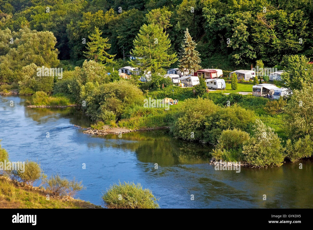 campingstuhl mit schirm BO-CAMP Sonnenschirm Für Campingstuhl Regenschirm Klappstuhl Strand St main image 1