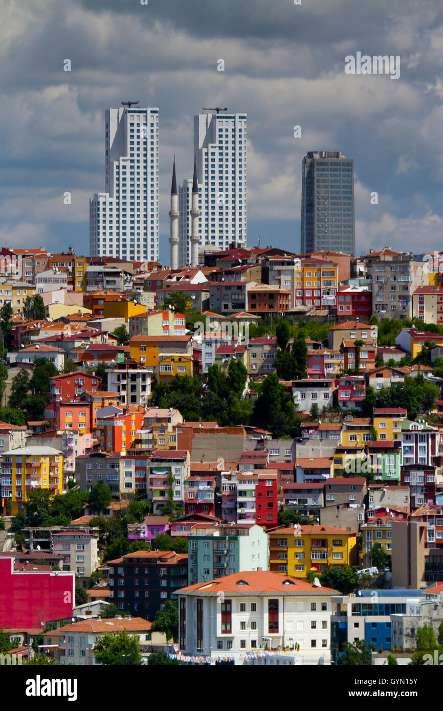 Stadtbild. Istanbul, Türkei. Stockfoto