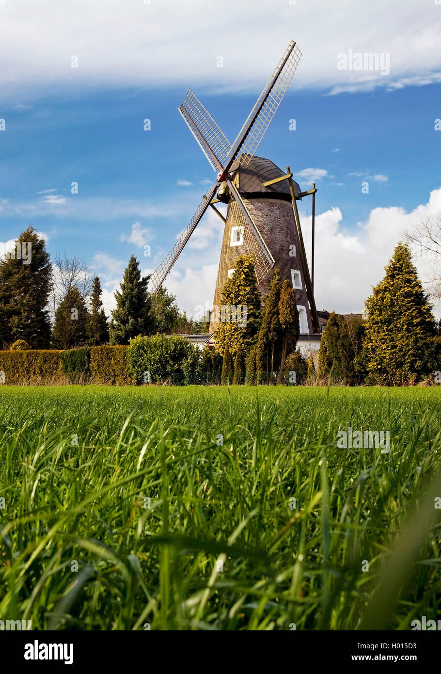 Dahlenmuehle in Deutschland, Nordrhein-Westfalen, Niederrhein, Issum, Issum | Dahlen Mühle in Issum, Deutschland, Nordrhein-Westpha Stockfoto
