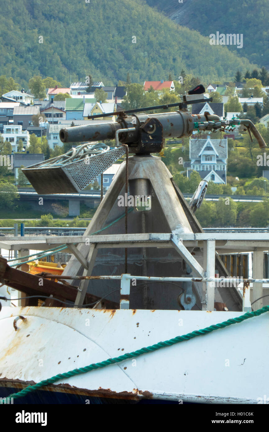 Walfang Schiff in Tromsø, Norwegen, Troms, Tromsoe Stockfoto