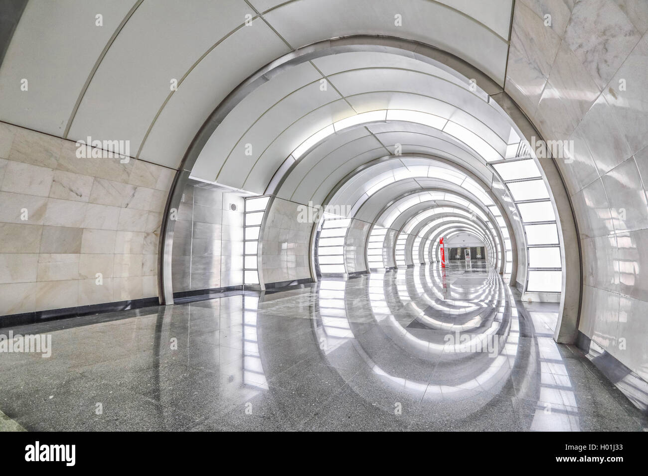 Fonvizinskaya Station der Moskauer Metro am 19.09.2016 eröffnet Stockfoto