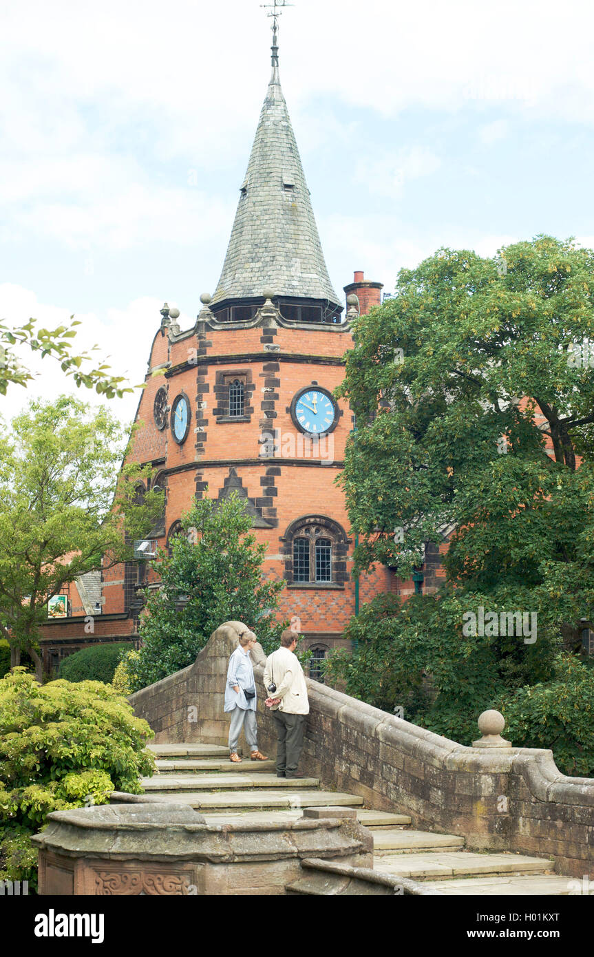 Port Sunlight Garden Village Stockfoto