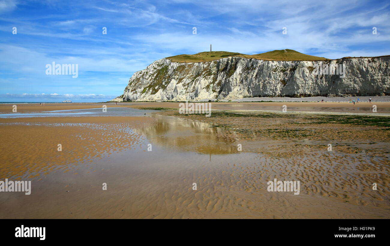 Cap Blanc Nez, Côte Opale, Pas-de-Calais, Frankreich Stockfoto