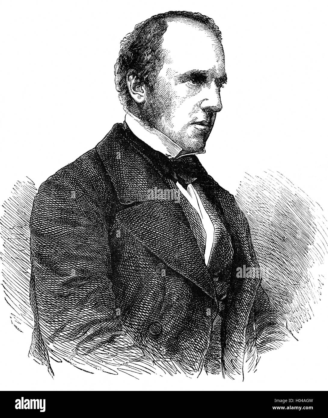 Charles John Canning, 1. Earl Canning, (11812 – 1862), bekannt als The Viscount Canning von 1837 bis 1859, war ein englischer Staatsmann und Generalgouverneur von Indien während der indischen Aufstand von 1857. Stockfoto